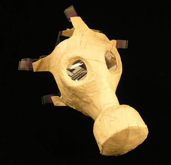 Masking Tape Gas Mask